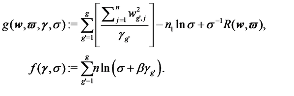 Mathematical equation